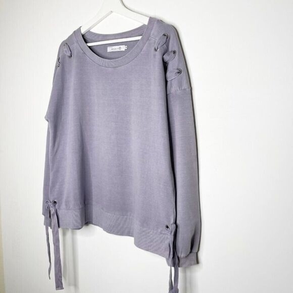 BILLY T Lace Up Sweatshirt - Picture 4 of 11